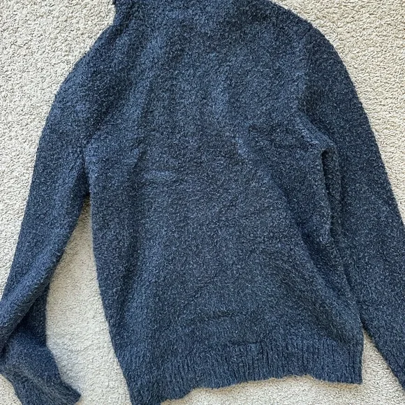 Isaia Napoli $1,099 NWT Gray Wool/Silk Sweater - Men's Size M